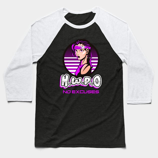 HWPO T-Shirt, Hard Work Pays Off Shirt, Cute Gym Shirt, Workout Tee, Funny Workout tshirt, Fitness Shirt, Workout Shirts for Women, Gym Tee Baseball T-Shirt by Outrageous Tees